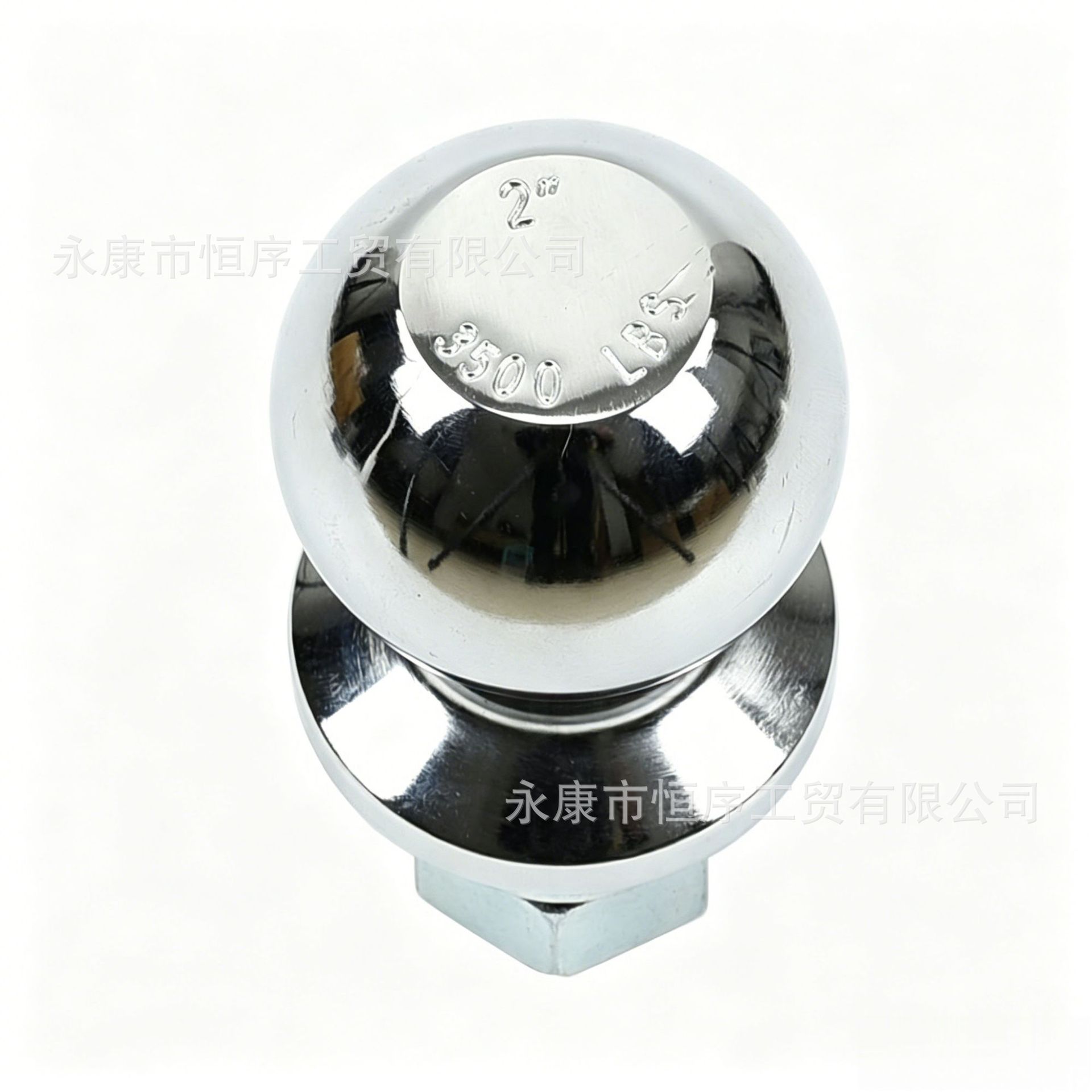 Atv Beach Vehicle, Motorboat, Go-Kart Connection Ball Head Trailer Accessories Trailer Ball 2inch or 50.8mm Diameter