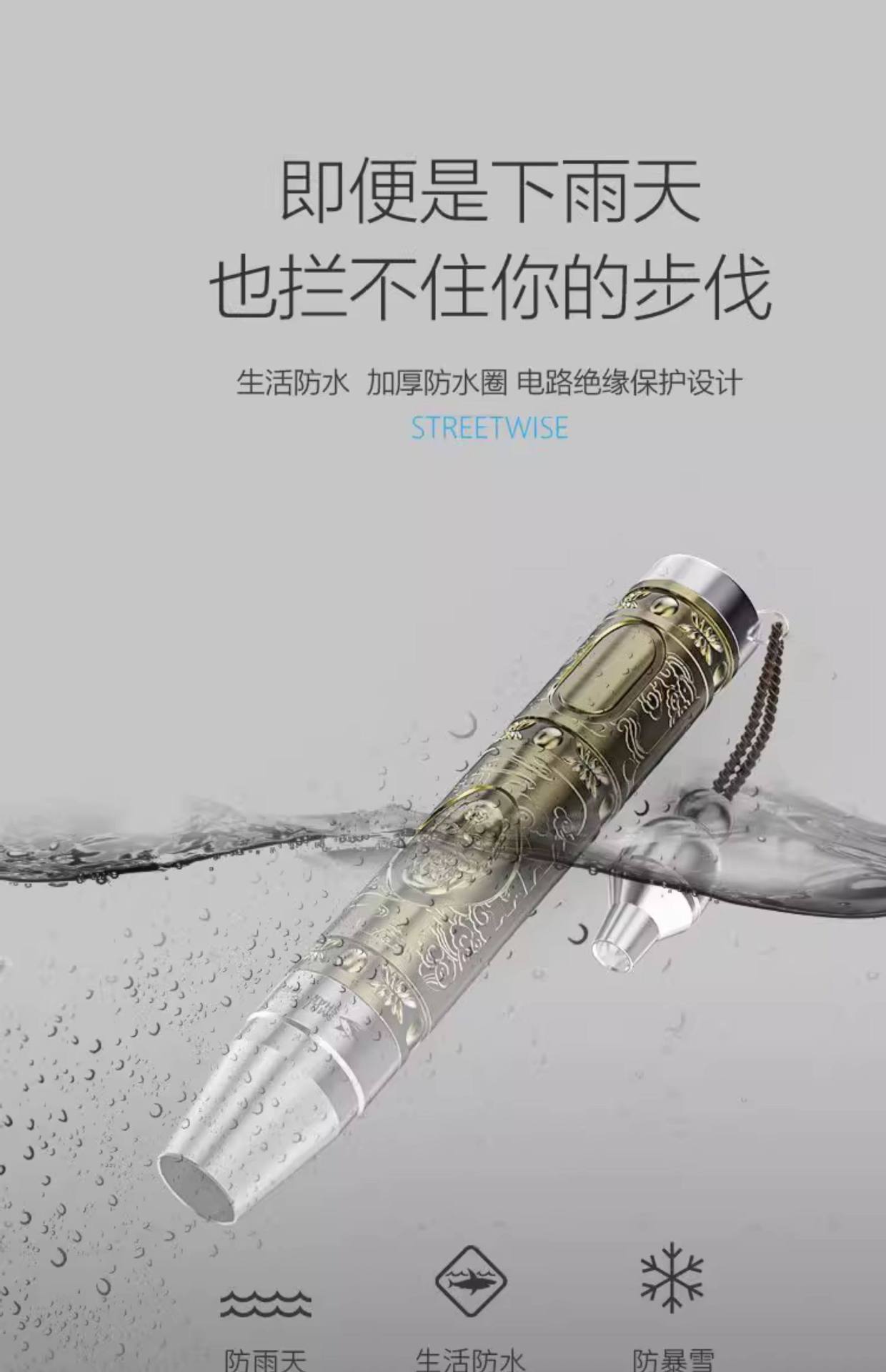 Flashlight for Jade Identification, Strong Light for Jewelry Identification, Jade Inspection, Money and Alcohol Verification, 65Nm Ultraviolet Light
