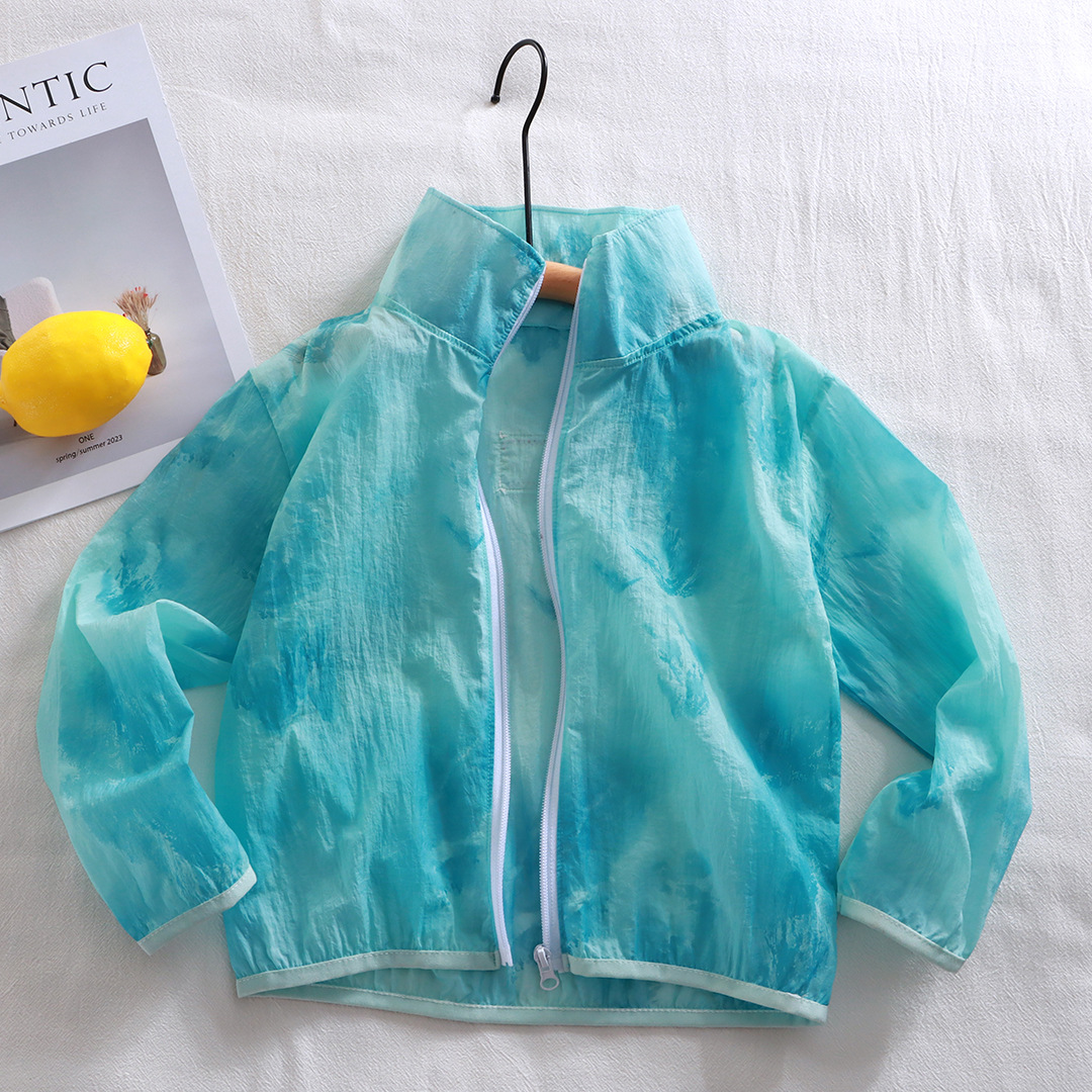 [Liquidación] ropa de protección solar para niños verano nuevo bebé ropa de protección solar al aire libre transpirable abrigo ligero ropa para niños piel