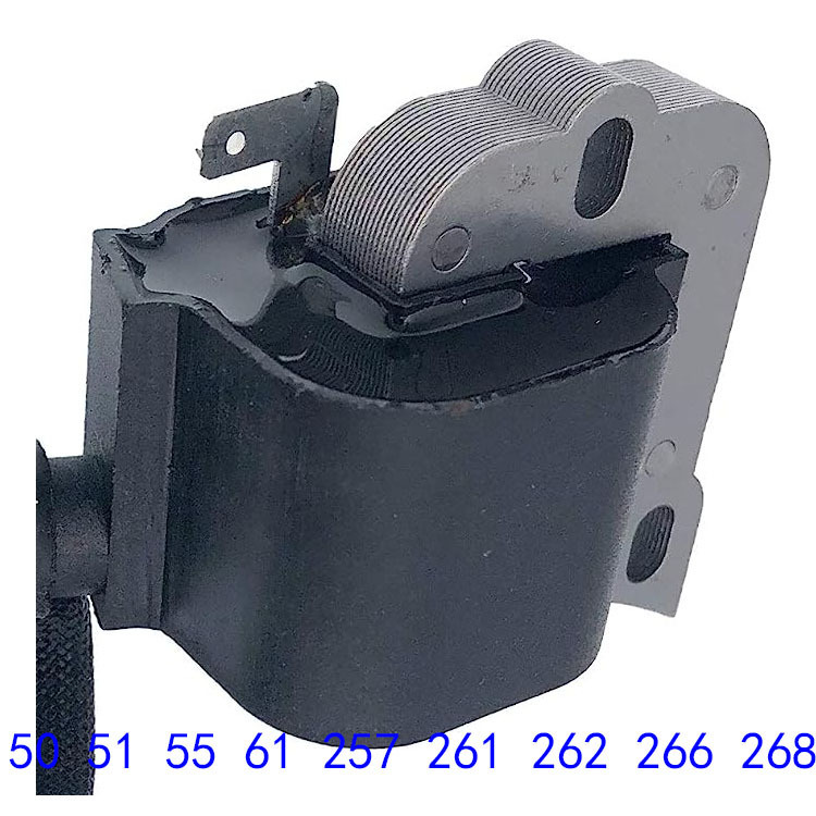 Accesorios de sierra de cadena de cortacésped bobina de encendido 544018401 #50390140150 51 55 61 257