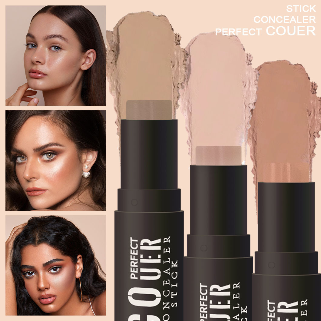 New shape repair stick brightens shadow multifunctional facial makeup rotary finishing concealer contour_voghion.com