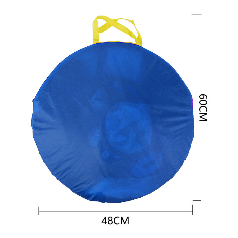 Set de tres piezas de tienda de campaña con temática oceánica, set de túnel y piscina de bolas plegable, casa de juegos para interior y exterior, valla de juegos para niños, plegable.