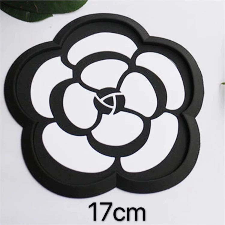 Камелия автомобильный противоскользящие коврики круговые коврики для автомобиля Противоскользящие коврики для автомобиля Камелия коврики PU супер липкие коврики для мобильных телефонов парфюмерные коврики