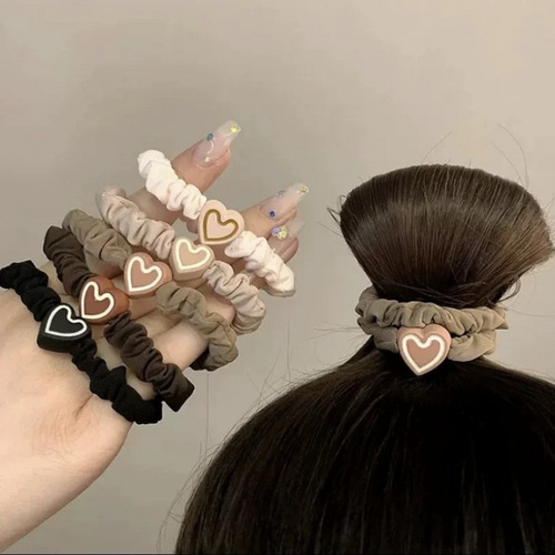High horsetail, loving large intestine, hair ring, hair ring, head rope, high-grade hair cord, rubber band, hair binding, female headwear, hair accessories
