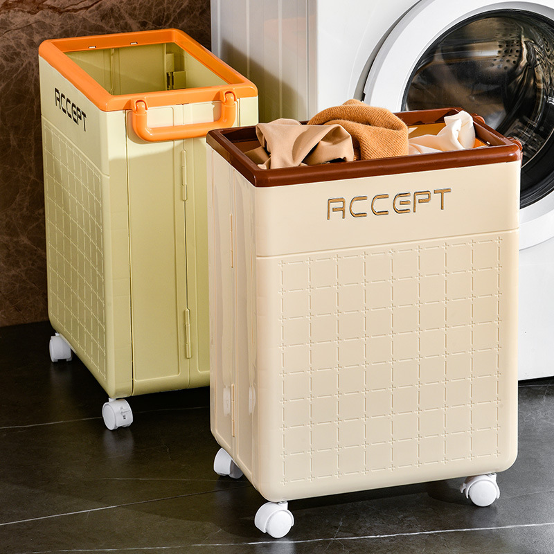 Dirty Clothes Basket Household Dirty Clothes Storage Basket Large Capacity Dirty Clothes Basket Laundry Basket Bathroom Bathroom Clothes Artifact