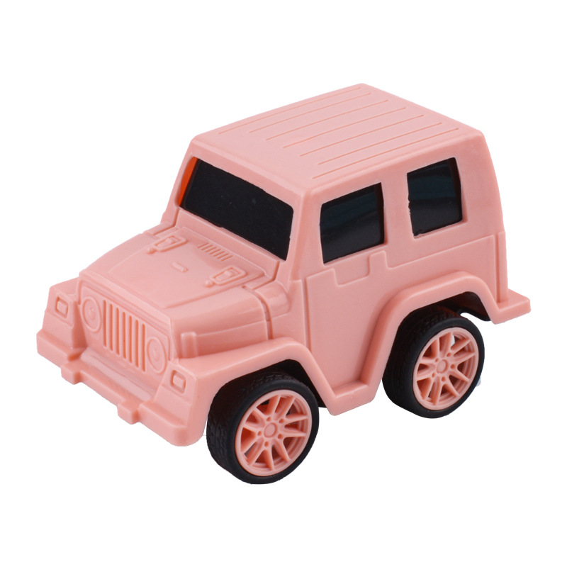 Los niños tiran hacia atrás deslizante vehículo todoterreno resistente a la caída mini modelo de coche al por mayor puesto juguetes niños y niñas pequeños regalos