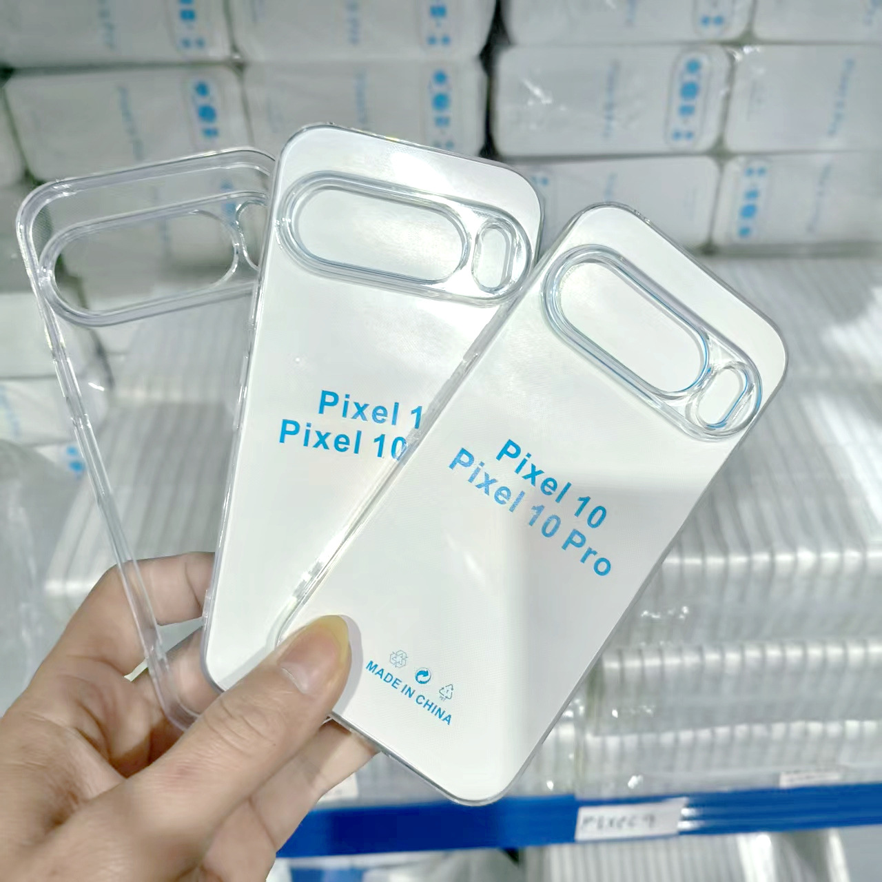 1.5mm高透直边TPU软壳 适用Google谷歌Pixel 9A防摔透明TPU清水套