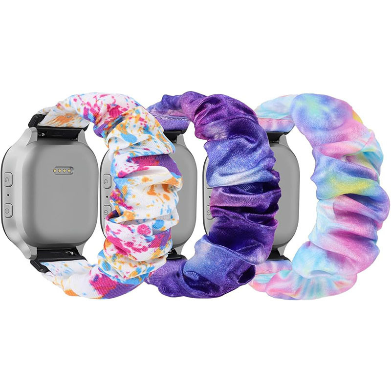 Owkey Children's Watch Strap Replacement Compatible with Gizmo Watch Gabb Watch Breathable Hook and Loop Nylon Strap