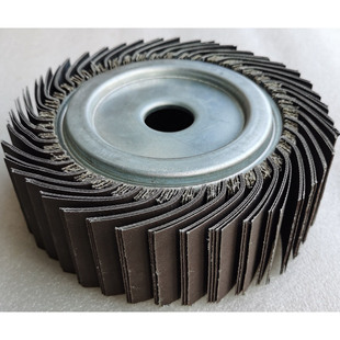 Thousand-page wheel emery cloth page wheel Chuck impeller thousand blade polishing wire drawing wheel special-shaped thousand-page wheel metal polishing page wheel
