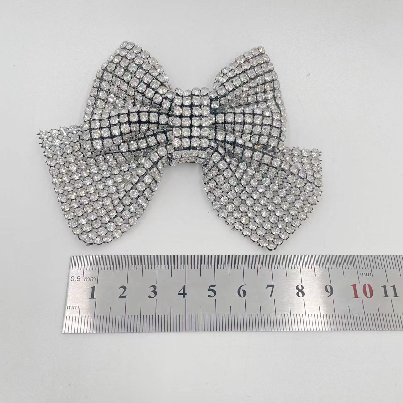 Venta directa de fábrica: Decoraciones de zapatos con diamantes de imitación de 3 mm, accesorios de diamantes de imitación, lazos para el pelo, accesorios para vestidos de novia, decoraciones de diamantes de imitación para bolsos DIY. image 3