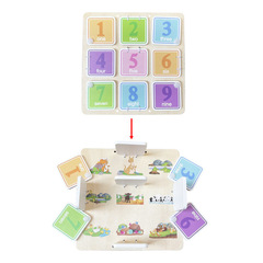 跨境忙碌板DIY配件早教玩具BUSYBOARD配對板手工益智幼兒園2-3歲