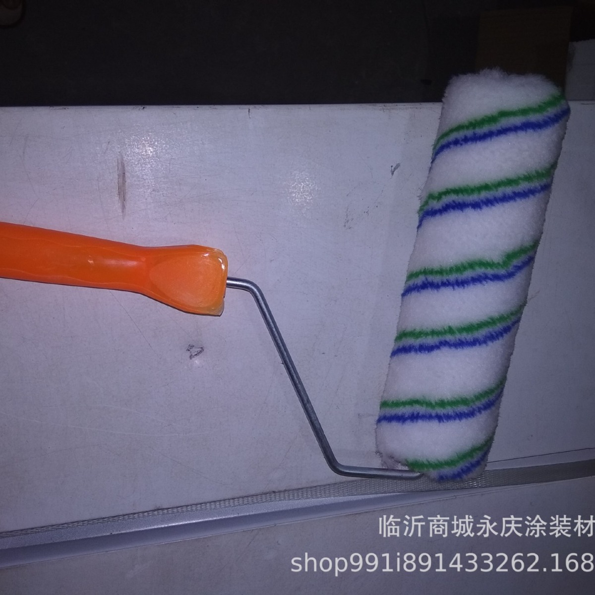 厂家供应9寸热熔无死角滚刷中毛细毛乳胶漆刷 油漆涂刷装饰工具