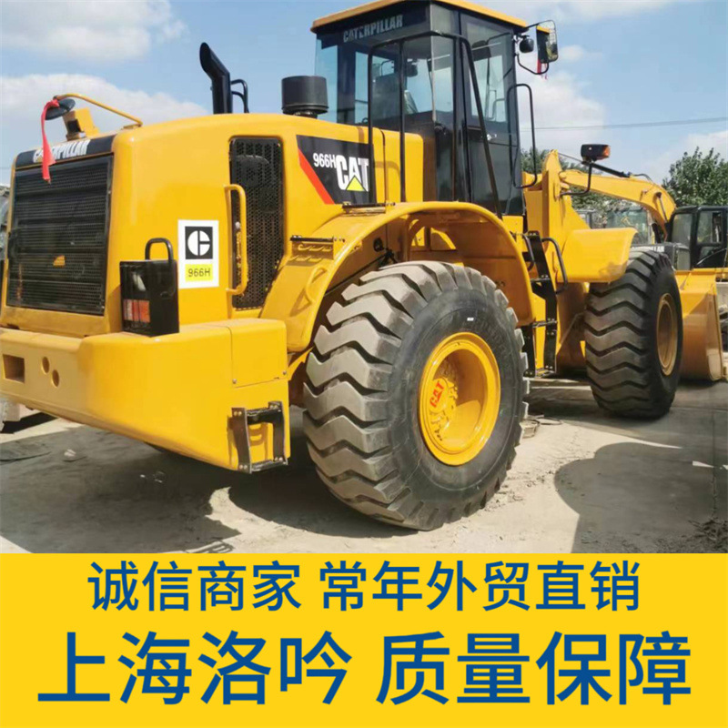 Kirguistán exporta cargadora de segunda mano Kat 966H 950G con garantía de un año de buena calidad