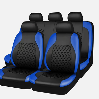 seasons universal seat cushion, Universal seat cover - blue-50130