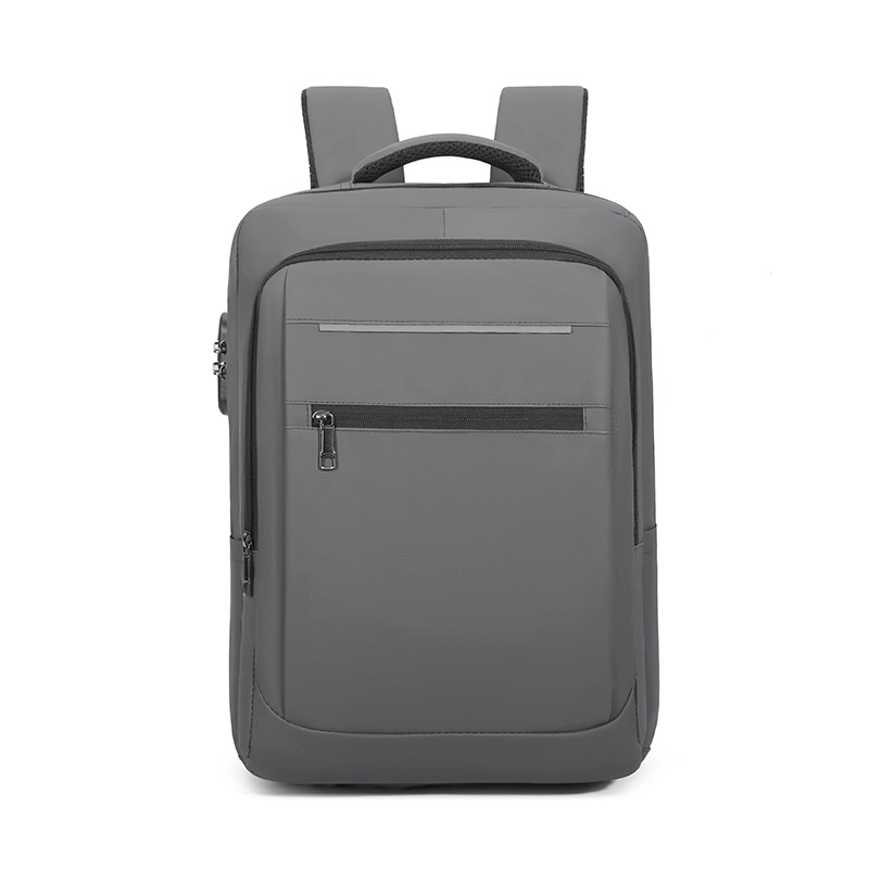 Transfronterizo nuevo estilo 2024 mochila recargable USB de negocios para hombres antirrobo de gran capacidad mochila para computadora de 16 pulgadas al por mayor