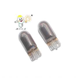 汽车灯泡T10 12V5W镀铬仪表灯 转向灯 尾灯 示宽灯 车顶灯 门灯