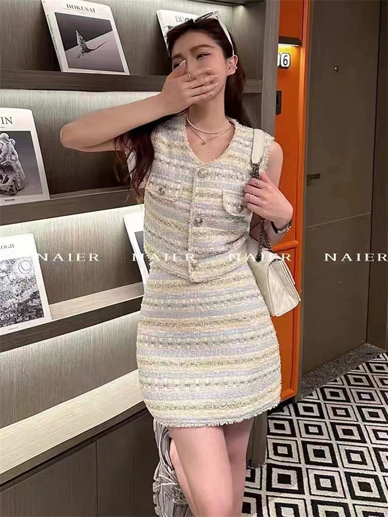 Вуаль из Azure ткани, (трансграничная торговля), стиль Chanel