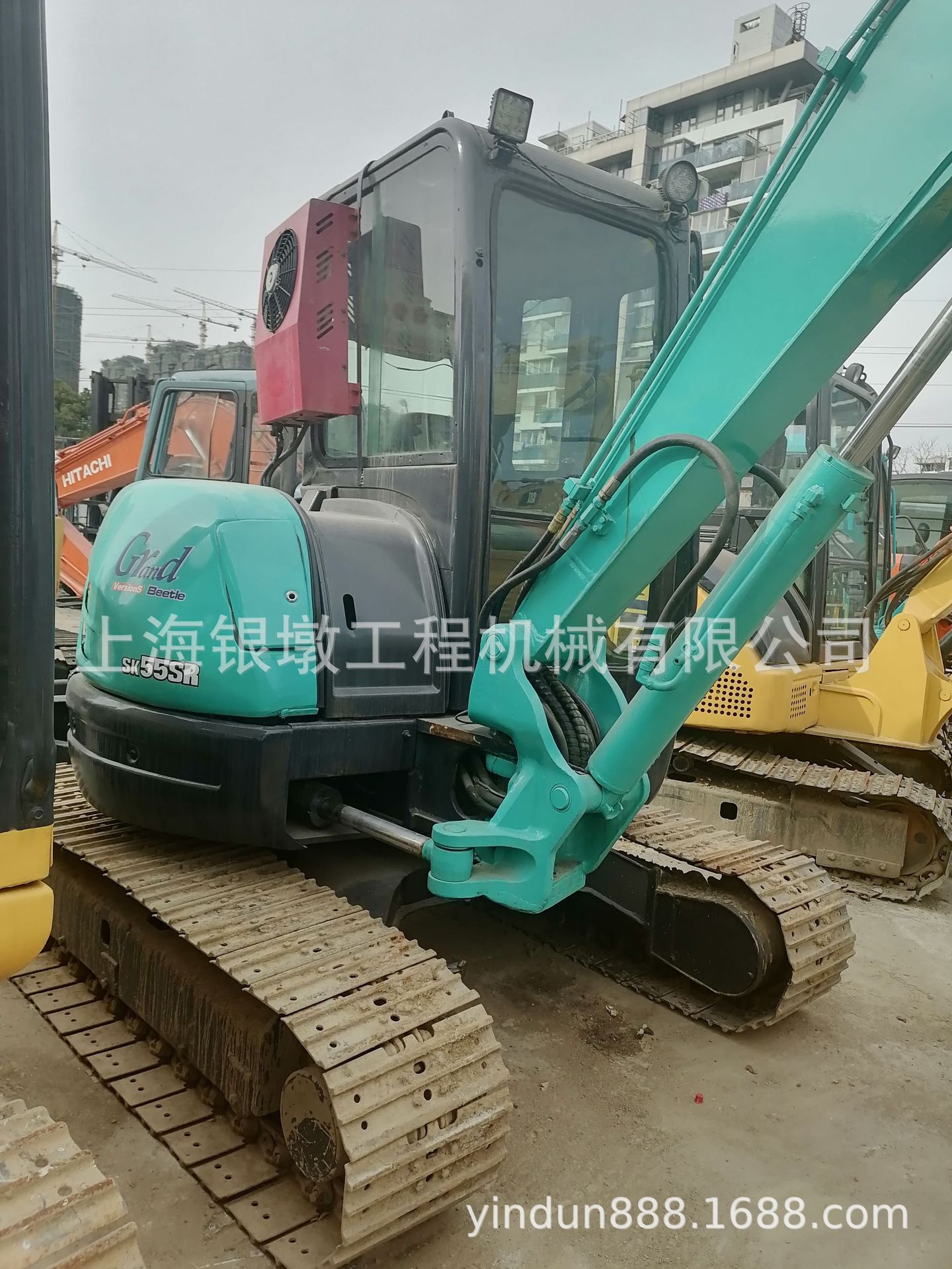 神钢SK55钩机 二手神钢挖掘机 神钢5吨挖土机