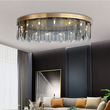 后现代客厅吸顶灯北欧简约大气创意设计师玻璃餐厅卧室网红灯具