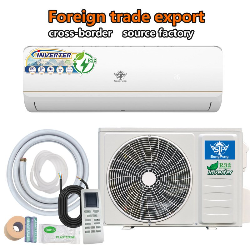 Cross-Border Export of Variable Frequency Inverter 1.5Hp/12000Btu Single Cooling Split-Type Customized Foreign Trade Air Conditioner Factory Cross-Border Export of Variable Frequency Inverter 1.5Hp/12000Btu Single Cooling Split-Type Customized Foreign Trade Air Conditioner Factory