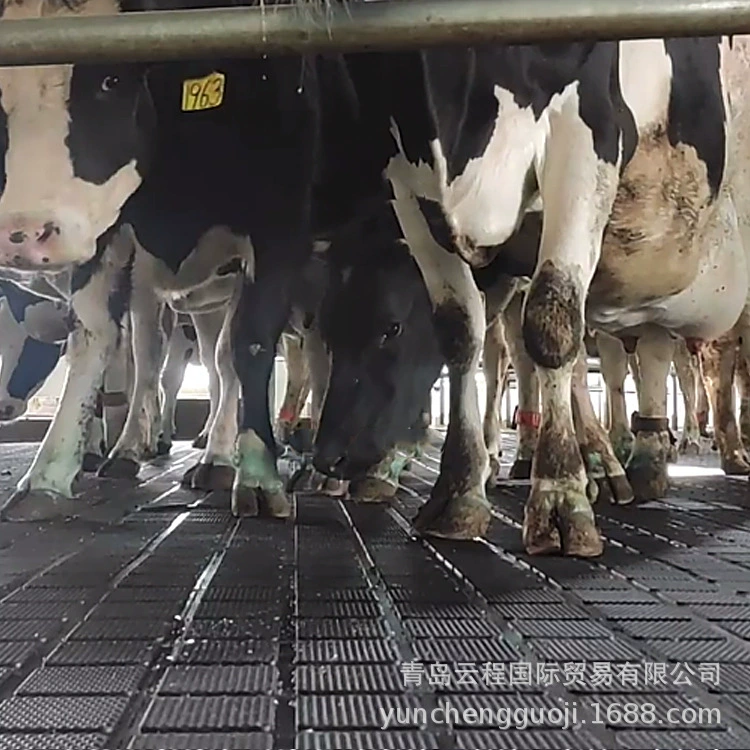 Резиновые животноводства коврик Корова Кровать специальный коврик Резиновые Нескользящие прокладки обратно с пазом поверхности нескользящей картины