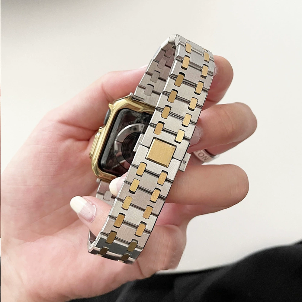 Новые товары подходят для AppleWatch Ultra, стальной ремешок Apple, AP пять бусин стальной браслет 49 мм
