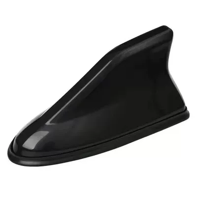 Car shark fin antenna with signal radio special shark fin roof modification antenna decorative antenna Universal (vehicle antenna) - second-generation-waterproof-black