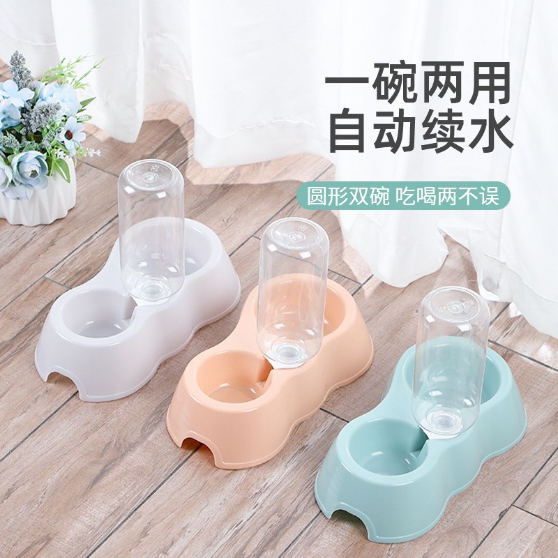 Transfronterizo para mascotas gato tazón dispensador automático de agua alimentador perro cuenca antidetonante gato dispensador de agua suministros para mascotas al por mayor