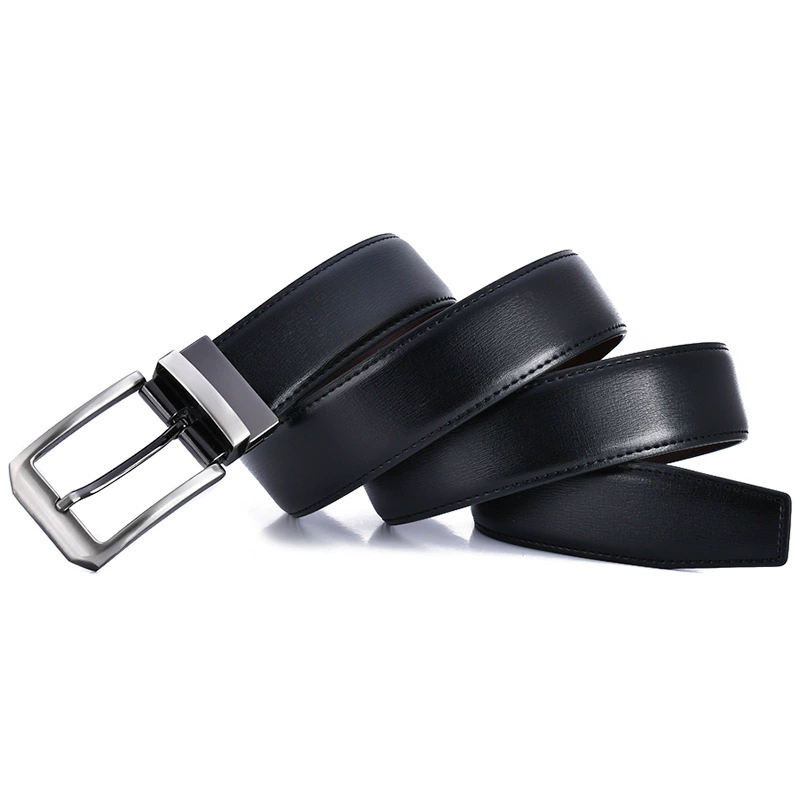 (Cross-border trading), leather double-sided fashionable belt, brand trousers, genuine leather, 2022