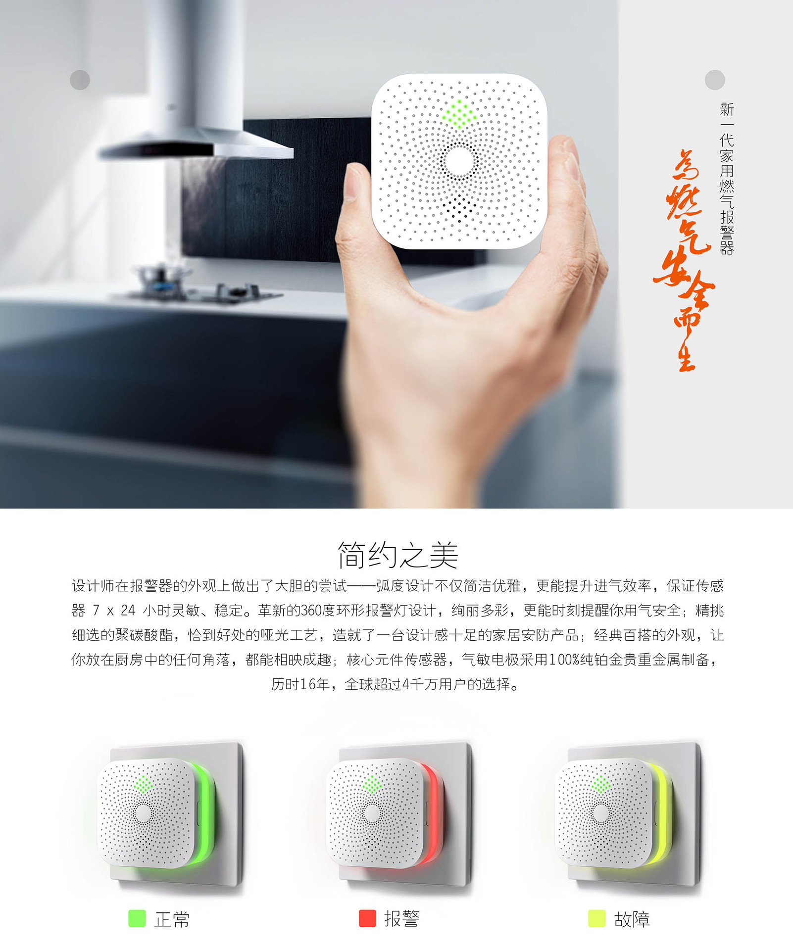 家用燃气报警器I1 /GS