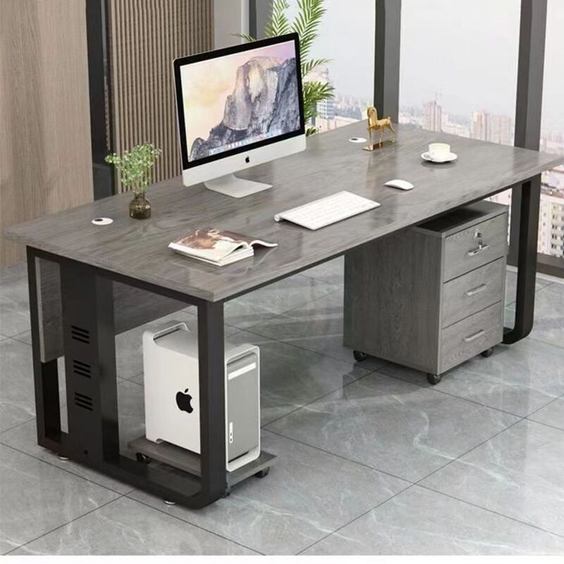 Office Desk Simple Boss Desk Single Manager Computer Desk Office Executive Supervisor Desk Financial Single Desk Factory Supply