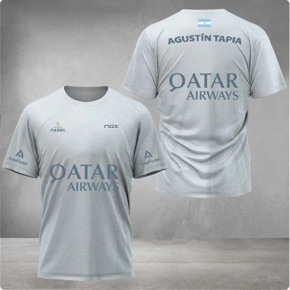 珍しい夏のPadelスポーツtシャツ丸首tシャツ源工場|undefined