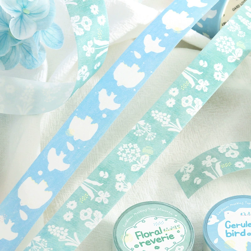 Заметка Jilu для клейкой ленты Washi Spring Ballade серии японская свежая сумочка ручной работы декоративная лента для tying