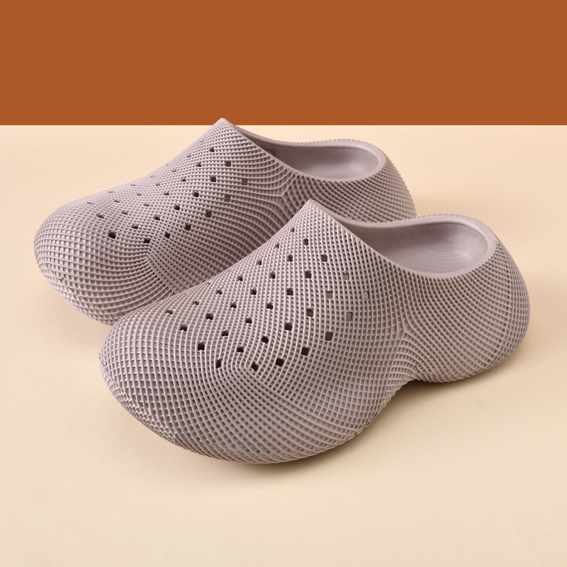 Summer Clogs for Men and Women, 3D Printed Thick-Soled Hole Shoes, Ultra-Comfortable Outdoor Non-Slip Casual Couple Half-Slippers Summer Clogs for Men and Women, 3D Printed Thick-Soled Hole Shoes, Ultra-Comfortable Outdoor Non-Slip Casual Couple Half-Slippers