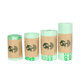 Fully degradable 20% fold garbage bag PLA compostable garbage bag flat mouth continuous roll household biodegradable garbage bag