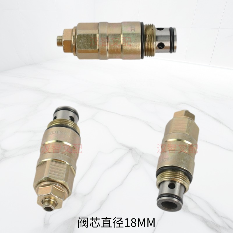 Válvula reguladora de presión de carretilla elevadora Válvula de desbordamiento Válvula de presión para TCM 2 conjuntos / acessorios de carretilla elevadora Válvula de desbordamiento