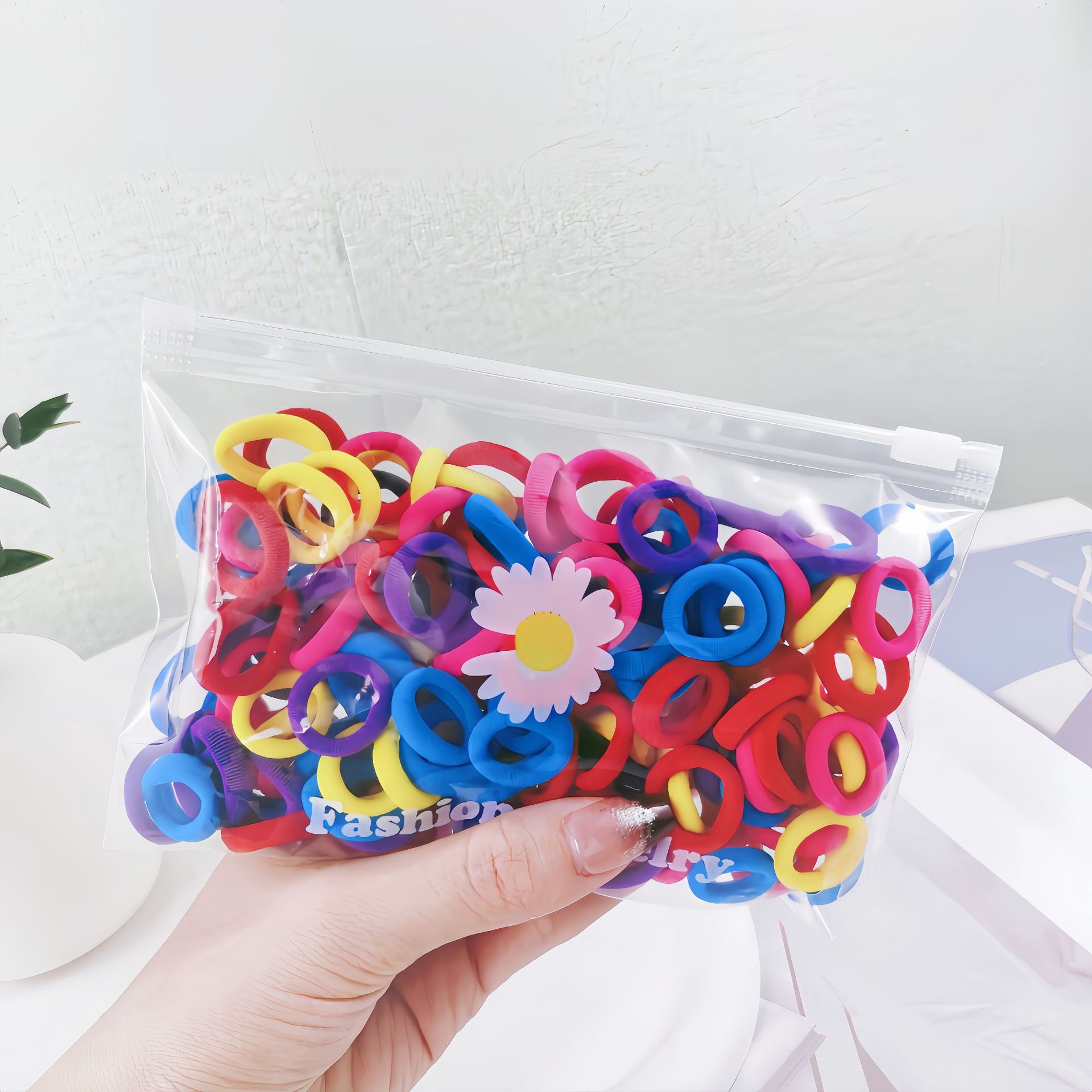 Dark color chrysanthemum bag