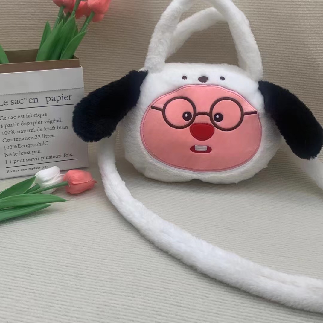 Nuevos niños lindo juguete bolso de hombro animal de dibujos animados muñeca de peluche bolso de regalo al por mayor image 53