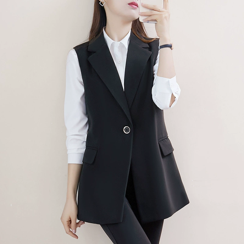 735 весенне-осенний костюм-жилет женский жилет высокого класса, пухлая девушка, носит жилет больших размеров, популярный в этом году жилет 2023