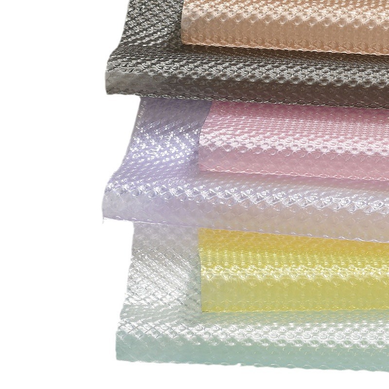 Papel de burbujas de agua impermeable embalaje en relieve ramo de flores de alta calidad 12 filamentos burbujas de papel de vidrio floral