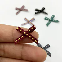 3 мм бюстгальтер носки маленький бантик полуфабрикат DIY детское нижнее белье аксессуары для одежды кукла украшение для домашних животных 9