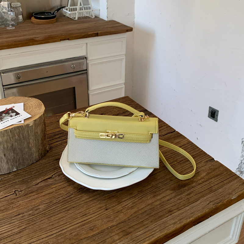 Bolsa de mano transfronteriza de estilo extranjero, bolso de mano de estilo extranjero de alta calidad, bolso de hombro de moda retro casual universal