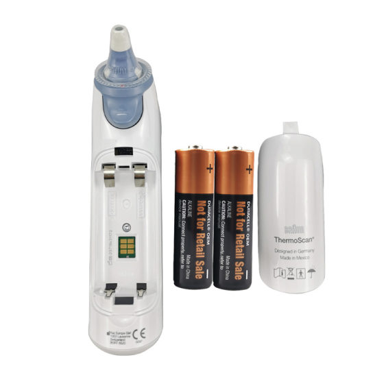 Duracell Braun ear thermometer battery original alkaline mercury-free AA6020/6520 electric toothbrush No.5 LR6