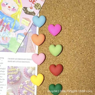 Cross-border 30pcs love pushpin photo wall bulletin board office decoration fixed tacks factory direct sales