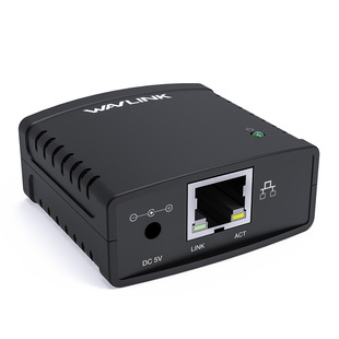 Wavlink Usb2.0 Printing Server 100Mbps Network Printer Power Adapter Nu72P11