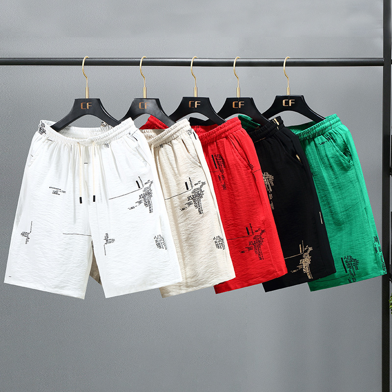 Big & Tall Men's 5-Inch Quick-Dry Shorts – Plus Size Beach & Running Shorts With Adjustable Drawstring (M-8XL)_voghion.com