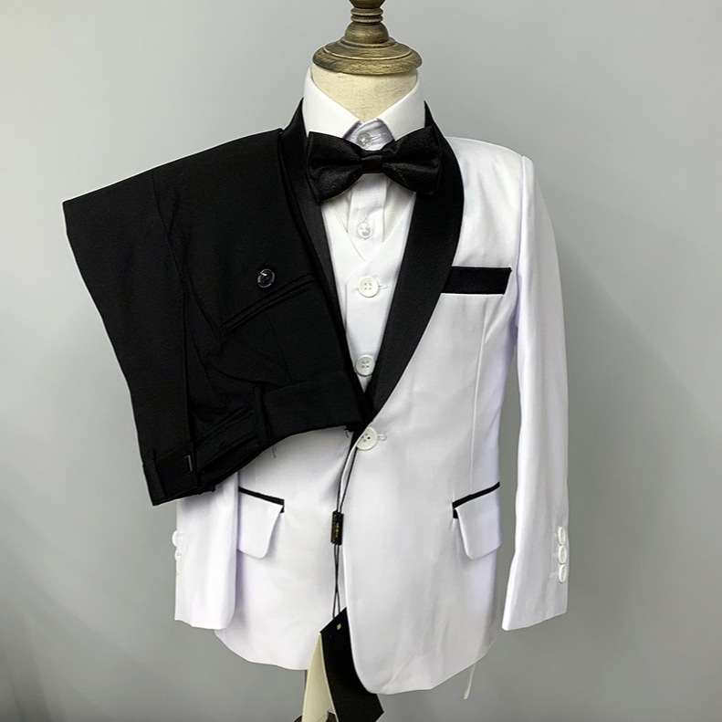 Completo classico da bambino, set di abiti alla moda per neonati, sfilata invernale, banchetto, tipo skinny board_voghion.com