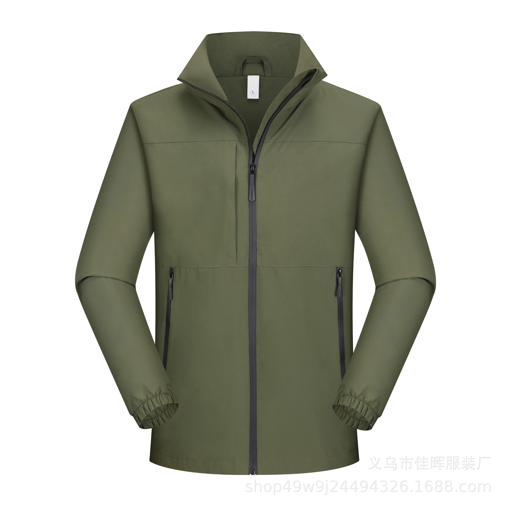 2024 nueva pareja transfronteriza moda juvenil vestir de asalto casual de negocios de cuello delgado chaqueta logotipo fijo