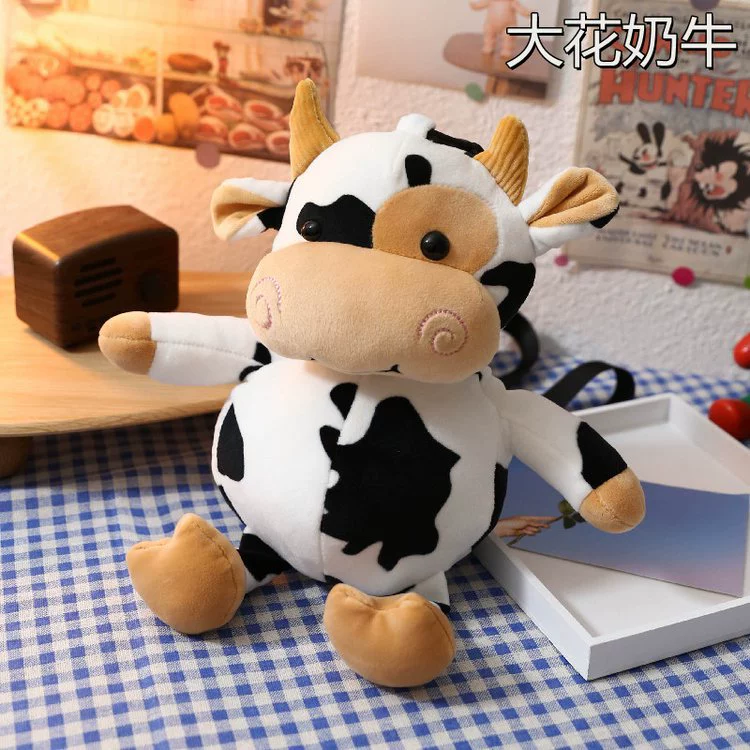 Plush cartoon shoulder bag, one-shoulder bag, doll, wholesale, family style, Birthday gift