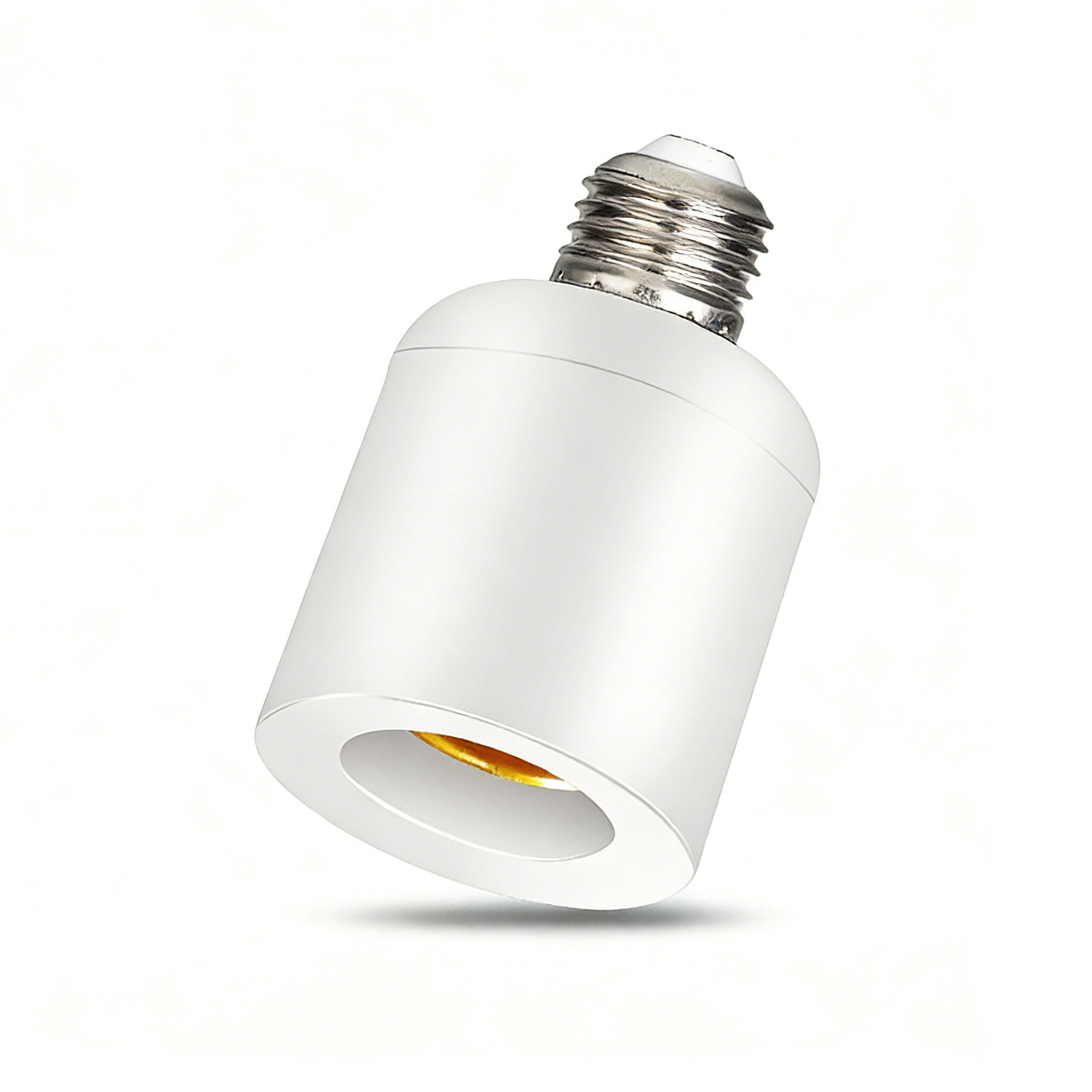 Lámpara inteligente de control remoto e27 conector de conector de tornillo inducción del cuerpo humano interruptor de control inalámbrico base de luz inducción radar image 7